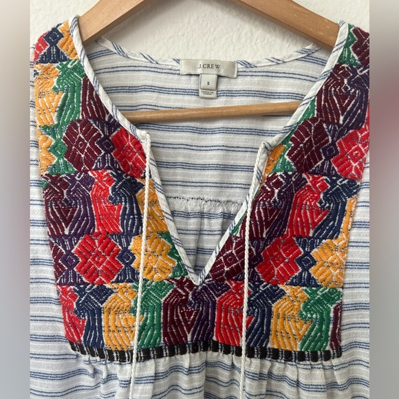 J Crew Striped Beach Tunic - Picture 4 of 6